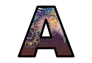 Party, New Year Bulletin Board Letters, Alphabet Posters, Classroom ...