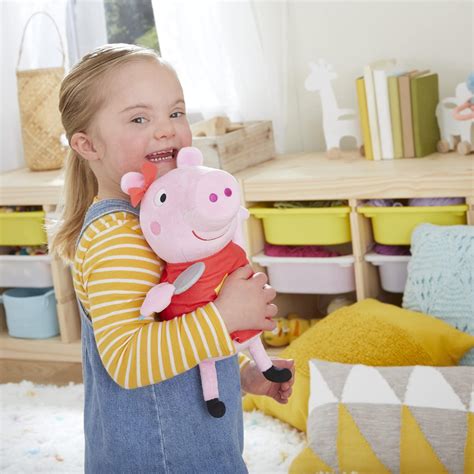 Buy Peppa Pig Toys Oink-Along Songs Peppa, Singing Plush Doll ...