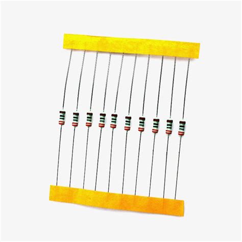 330 ohm, 1/4 Watt Resistor with 1% tolerance (Pack of 10 ...