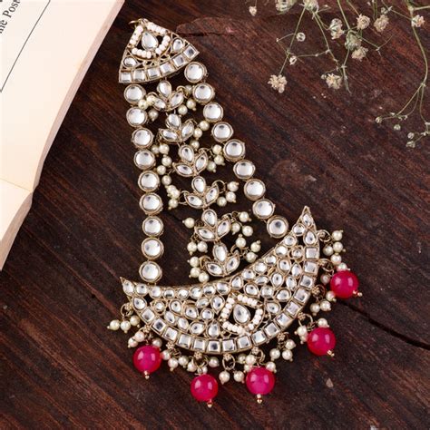 Pink Yasin Passa / Side Jhumar – Shona's Style