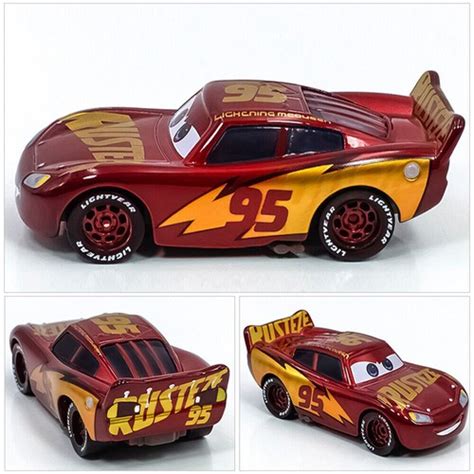 Disneys Pixar Cars 3 Diecast Red & Gold Rust-eze India | Ubuy