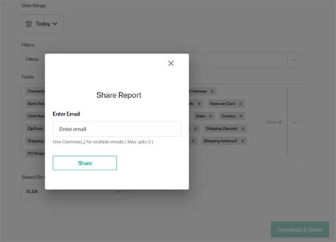 Generate a Report