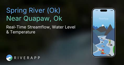 Spring River (Ok) | Near Quapaw, Ok - Real-Time Streamflow, Water Level ...