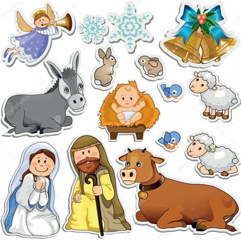 Pin by Vanessa Fernández on Etiquetas para imprimir | Nativity scene ...