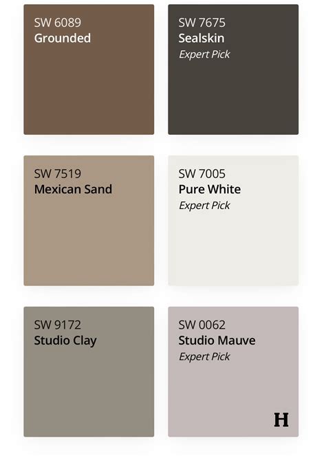 2024 Sherwin-Williams Paint Color Scheme with Trending Brown in 2024 ...