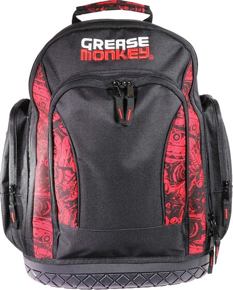 Buy Grease Monkey Tool Backpack, Waterproof Tool Organizer & Carrier ...