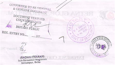 SDM Attestation, Sub Divisional Magistrate Attestation | Allattestation.com