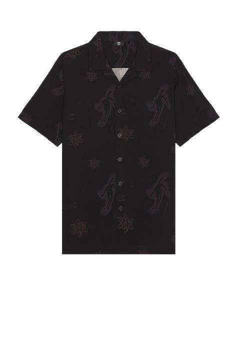 THRILLS Euphoric Coexistence Bowling Shirt in Java | REVOLVE