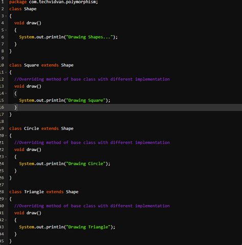 Image result for Polymorphic Code Examples