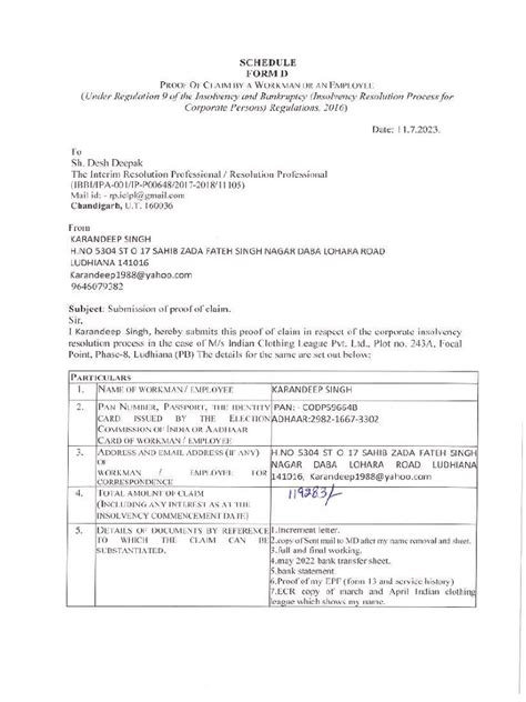 Image result for Example of Completed Dis Dat Form