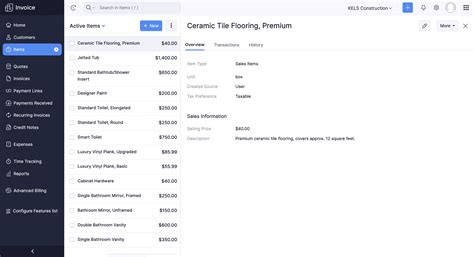 Zoho Analytics Invoice 的图像结果