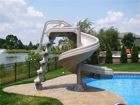 Swimming Pool Slide Design