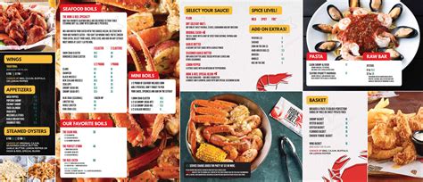 Menu at Hook & Reel Cajun Seafood & Bar, Middletown