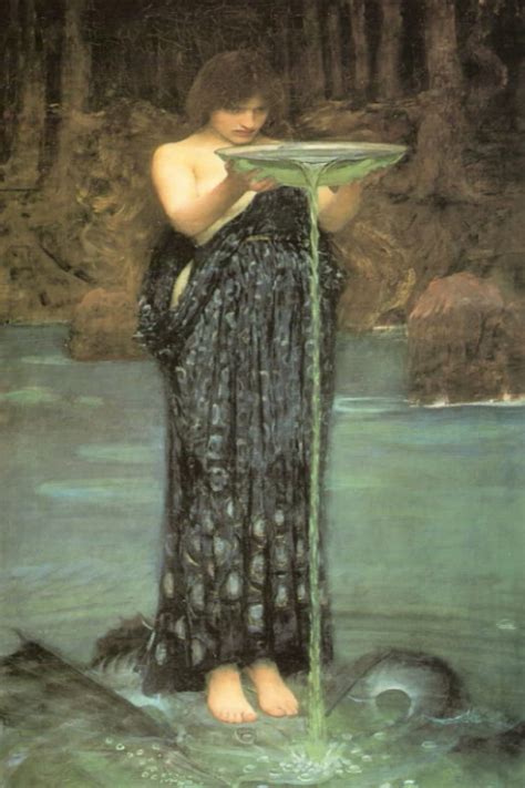 Buy Goddess Circe, John William Waterhouse 1892, Goddess Art Journal ...