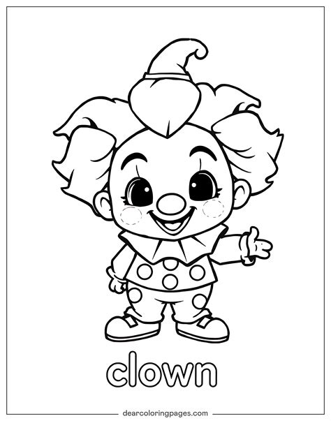 Clown Coloring Pages - 14 Free Printable Coloring Pages
