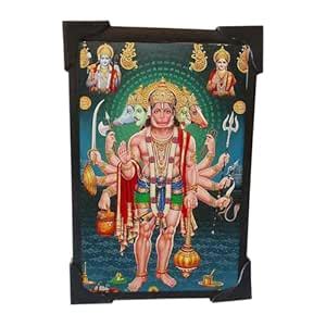 MARUTHAPPAR Panchmukhi Hanuman | five face hanuman photo frame |hanuman ...