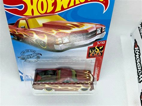2019 Hot Wheels '71 El Camino Mainline HW Flames