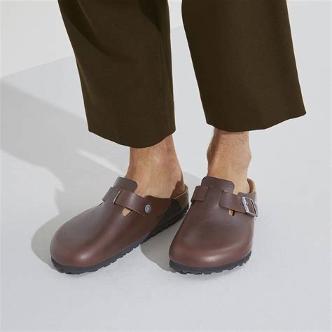 Buy Brown Boston Grip Natural Leather Online in India - BIRKENSTOCK