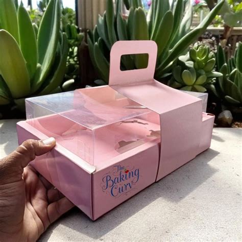 The Baking Curv 6 Cavity Cup Cake Box