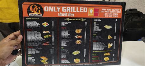Menu at Only Grilled Kitchen, Mumbai