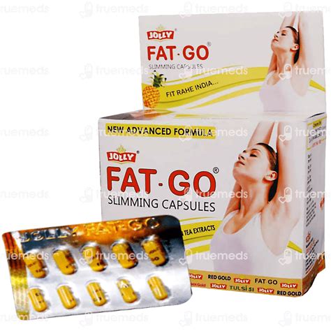 Jolly Fat Go Slimming Capsule 60 - Uses, Side Effects, Dosage, Price ...