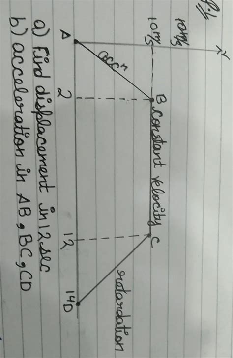 b tanya tom ассн B. Constant velocity c 1 2 retardation A 12 a) Find ...