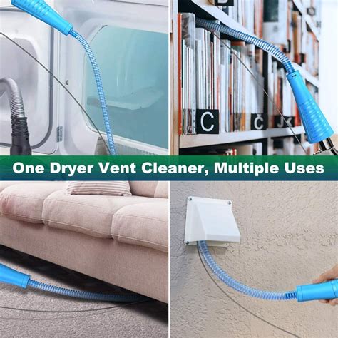 Dryer Vent Cleaner Kit Vacuum Hose Attachment, 32 Inch Washer and Dryer ...