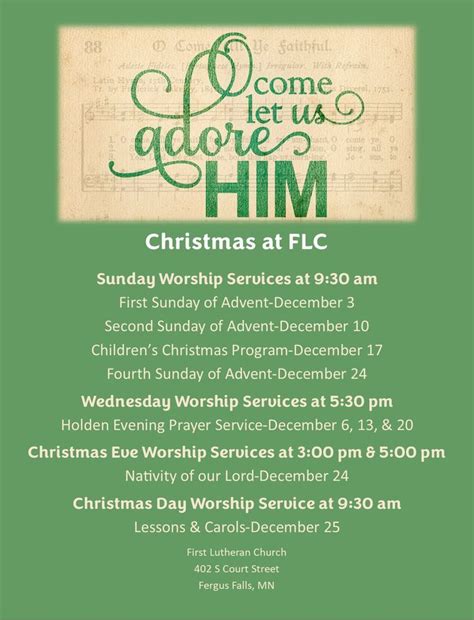 Christmas at FLC, First Lutheran Church, Fergus Falls, ELCA, 24 ...