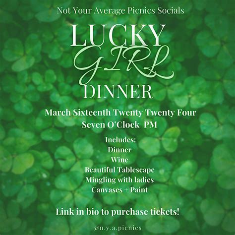 NYAP Social "Lucky Girl Dinner", 356 US-51, Ridgeland, 7 April 2024 ...