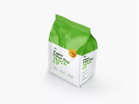 Big Paper Pouch/Bag Mockup (PSD) | Free Mockup
