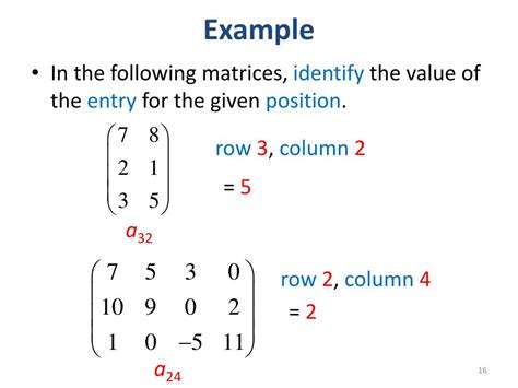 Image result for 1 Column Matrix