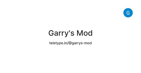 Garry's Mod — Teletype