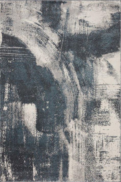 Loloi II Spirit Indigo and Ivory 9'-4" x 13' Area Rug by Loloi Rugs ...