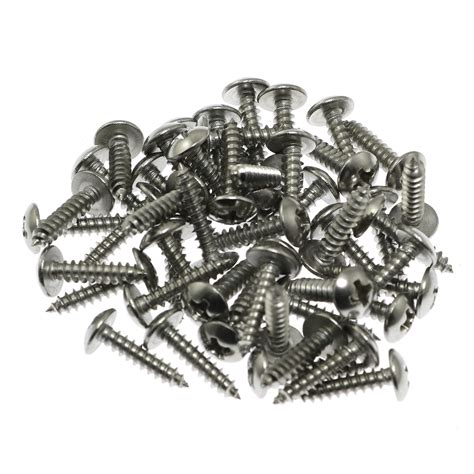 Maxmoral 50pcs #4 x 1/2 Inch Stainless Steel Guitar Pickguard Screws ...