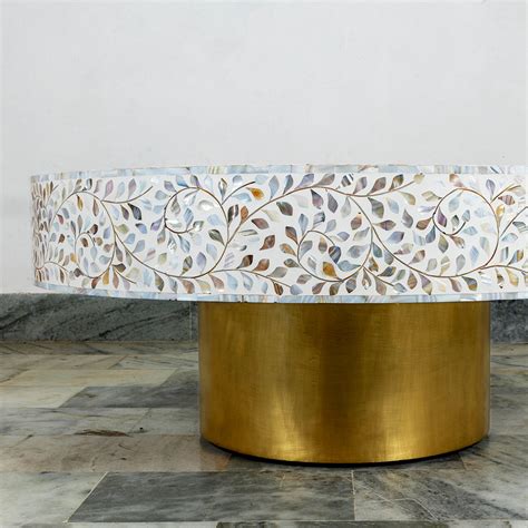 Cleo Mother of Pearl Coffee Table