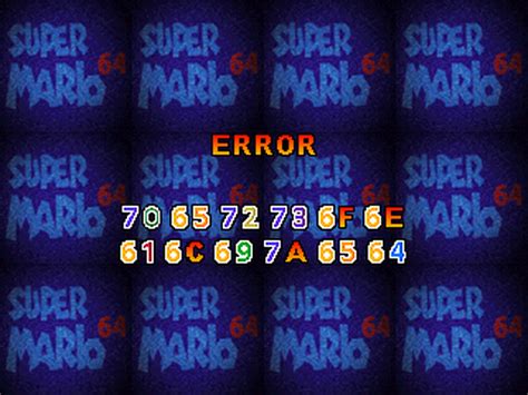 Super Mario 64 Error Collection Part 2 的图像结果