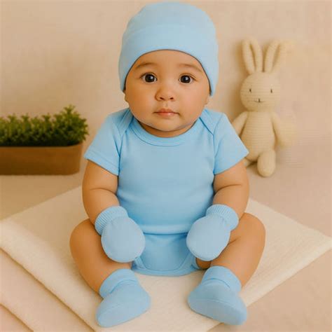 Organic Cotton Baby Onesies Gift Set | Pack Of 4 – Moms Home