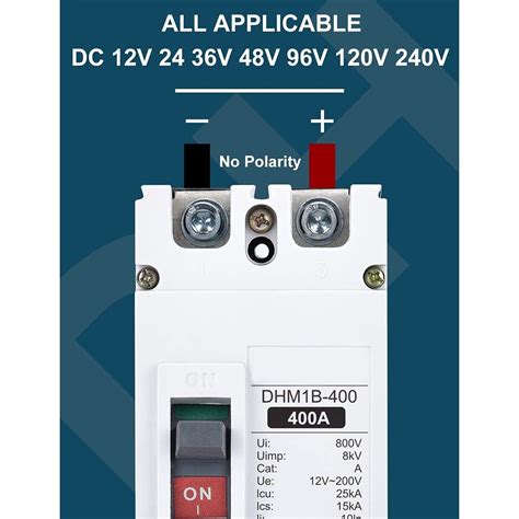 600V 2P DC Solar Power Molded Case Circuit-Breaker | Ubuy India