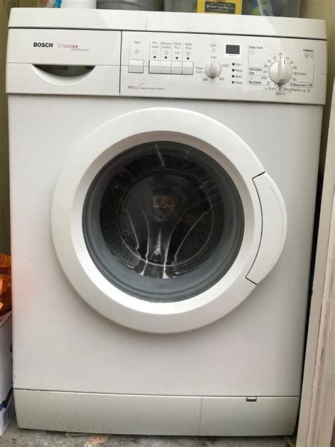 Bosch Classixx Washing Machine Instructions 的图像结果
