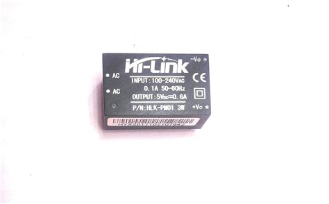 TECHTONICS Hi-Link AC-DC Power Module HLK-PM01 230V to 5V /3W : Amazon ...