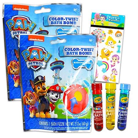 Buy Crayola Paw Patrol Bath Colors for Kids Set ~ 2 Paw Patrol Bath ...