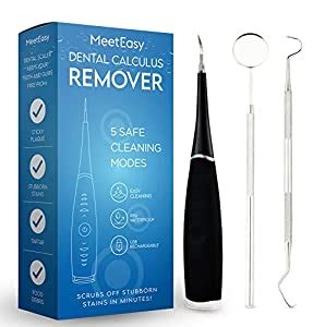 Electric Dental Tartar Calculus Plaque Remover with Mouth Mirror ...
