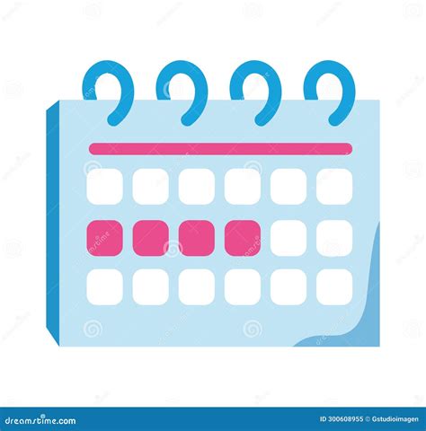 Calendario De Métodos Anticonceptivos De Ritmo Stock de ilustración - Ilustración de hembra ...