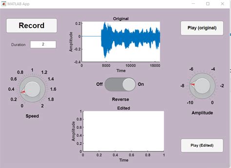Image result for Record Sound MATLAB App Designer