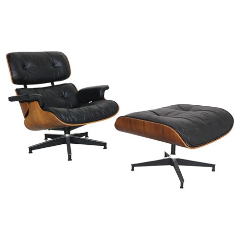Ray& Charles Eames Original Set Lounge Chair and Ottoman by Herman ...