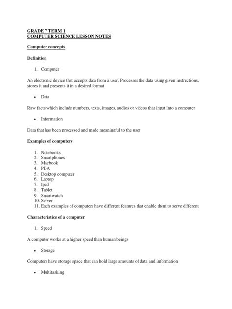 BSc Computer Science Notes 的图像结果
