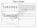 Days of the Week Worksheets Printable for Preschool & Kindergarten, WW ...