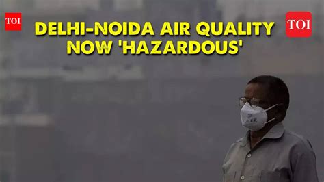 Delhi-NCR's air quality hits 'hazardous' levels: Public health crisis?