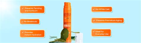 Lotus Herbals UltraRx Sunscreen Serum SPF 60+ PA++++ | No White Cast ...