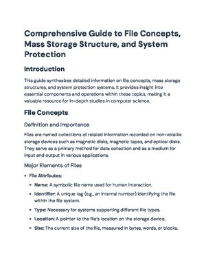 OS Course objectives and outcomes - 19ECS204: OPERATING SYSTEMS Course ...